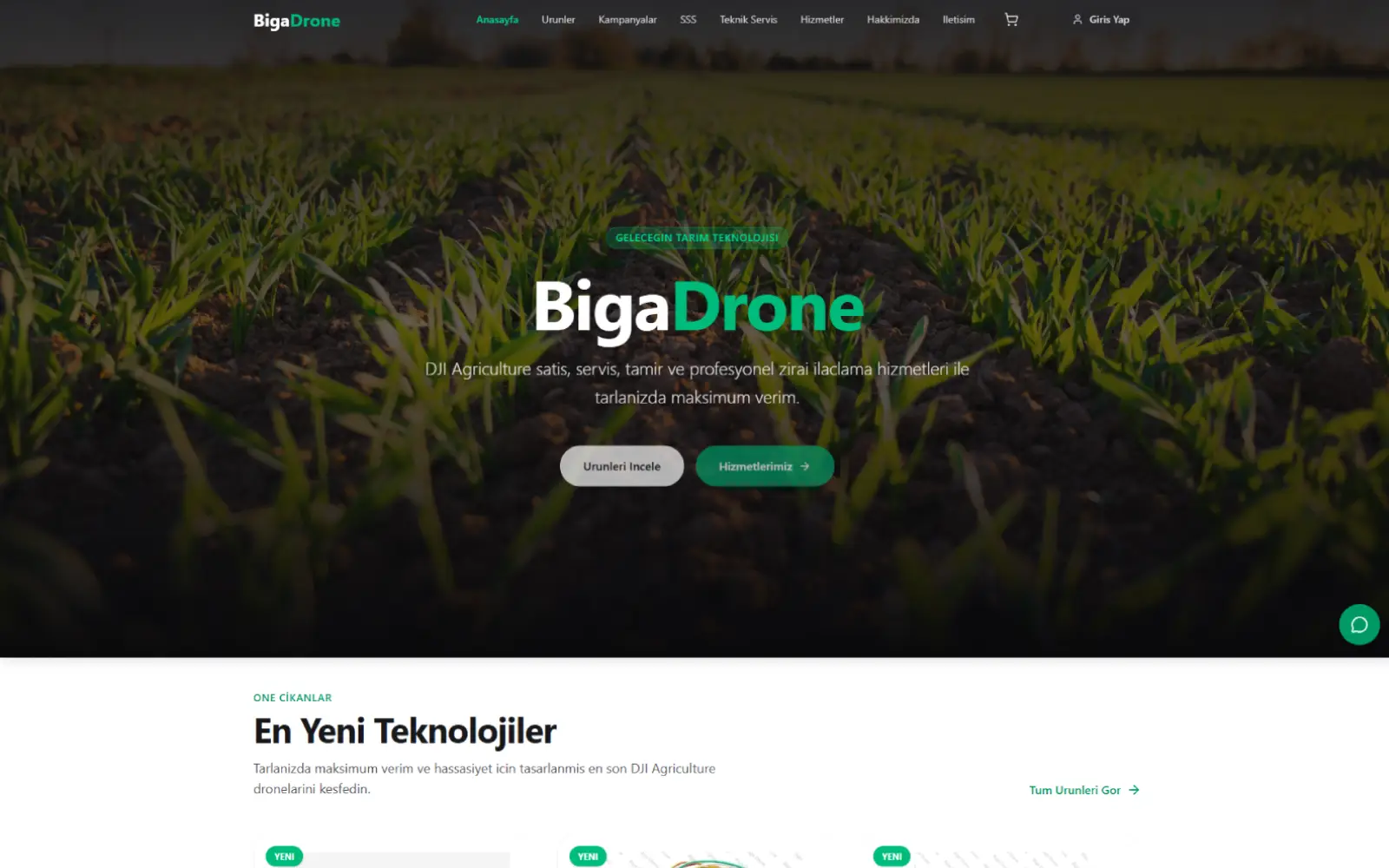Biga Drone proje kapağı